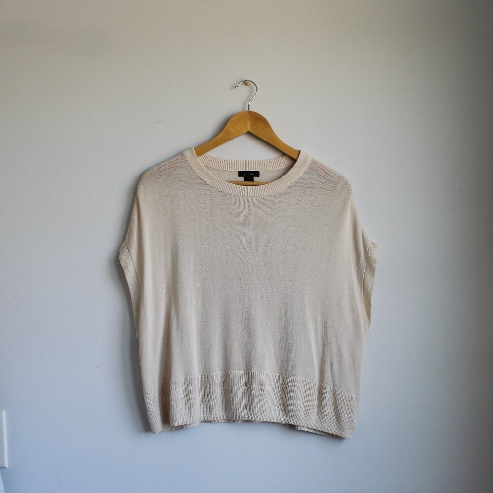 Halogen Knit Draped Top
